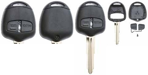 Mitsubishi Pajero Triton ASX 2 Button Remote Key Case