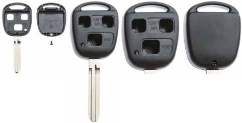 Toyota Camry 3 Button Key Case TOY43