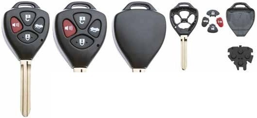 Toyota 4 Button case
